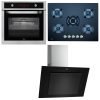 TEKA ANKASTRE SET; HL 850 ANKASTRE FIRIN, HF LUX 705G AIAL TRCI ANKASTRE OCAK, DVT 90 ANKASTRE DAVLUMBAZ
